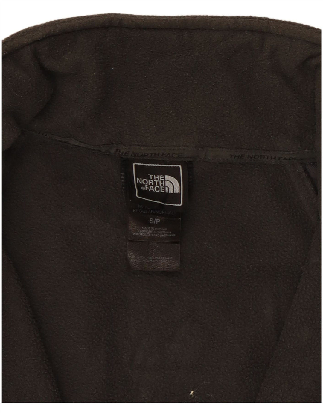 The North Face Chaqueta polar para hombre UK 36 Small Gris Poliéster