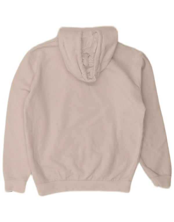 Ellesse Mens Hoodie Jumper Small White Cotton