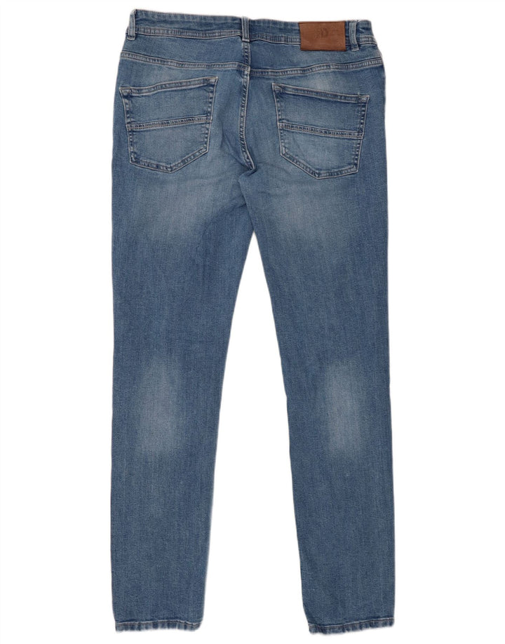 DACK'S Jeans ajustados para hombre IT 50 Large W34 L31 Algodón azul