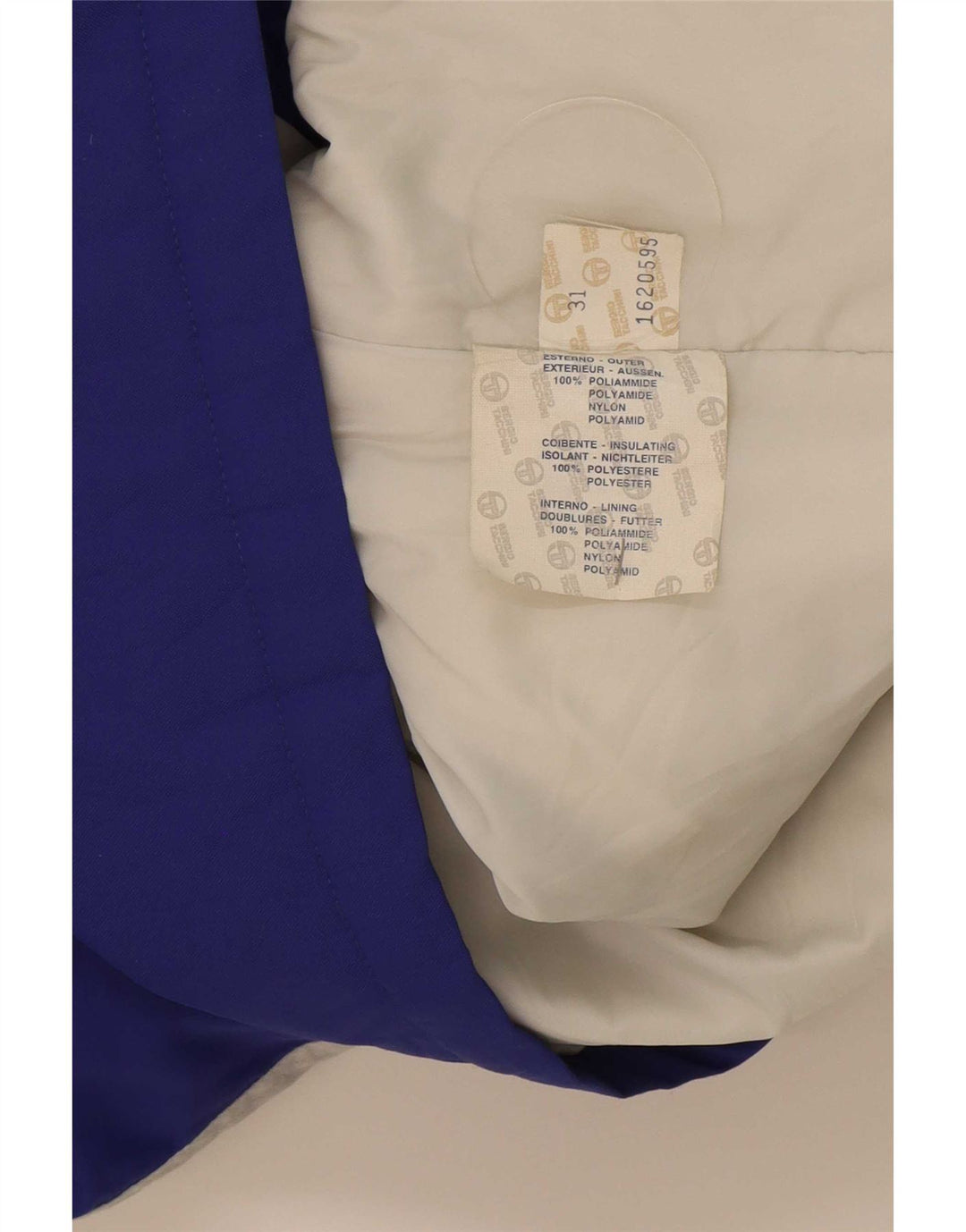 Sergio Tacchini Chaqueta de esquí con capucha para hombre IT 54 2XL Azul Colorblock Poliamida