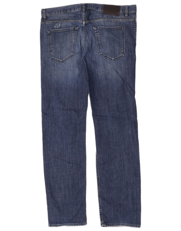 Vaqueros Hugo Boss Hombre Stretch Slim W34 L32 Algodón Azul