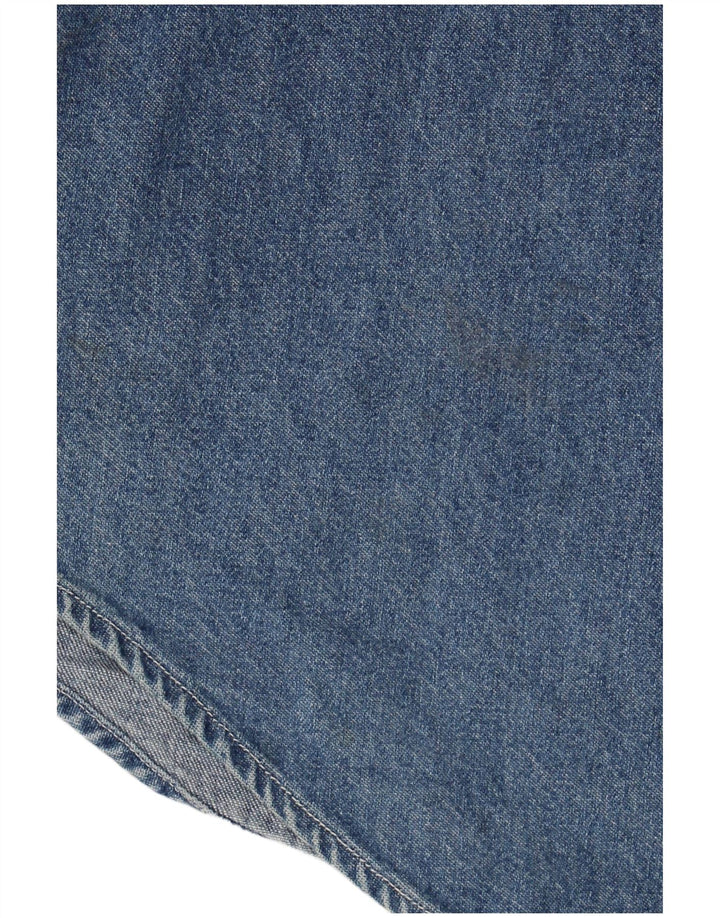 EDDIE BAUER Camisa vaquera para hombre 2XL Algodón azul