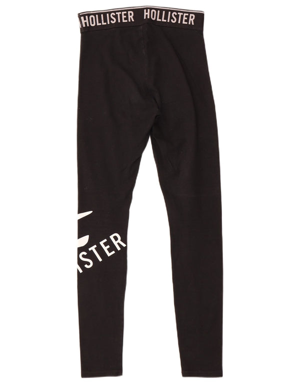 Leggings Hollister Mujer Gráficos UK 6 XS Negro
