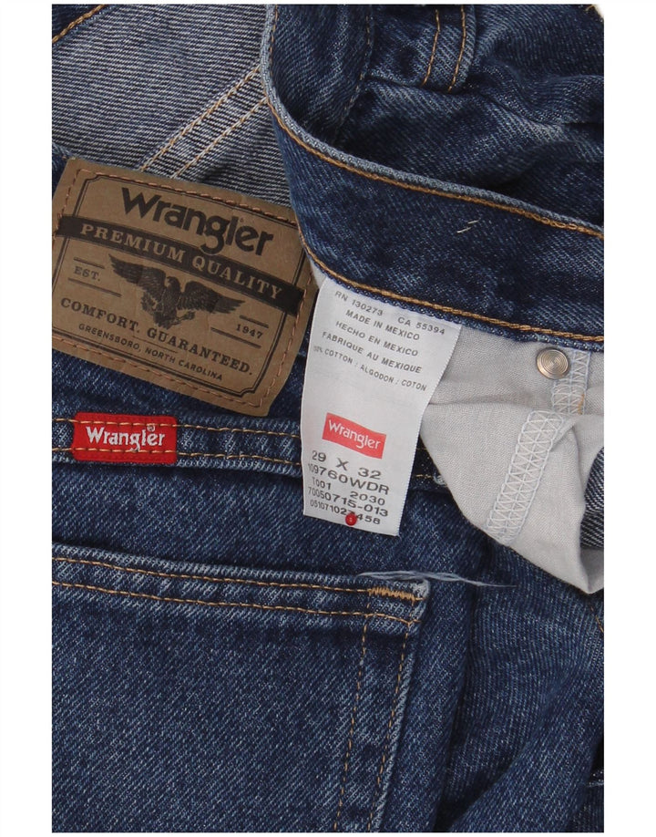 Vaqueros Wrangler Hombre Rectos W29 L32 Algodón Azul