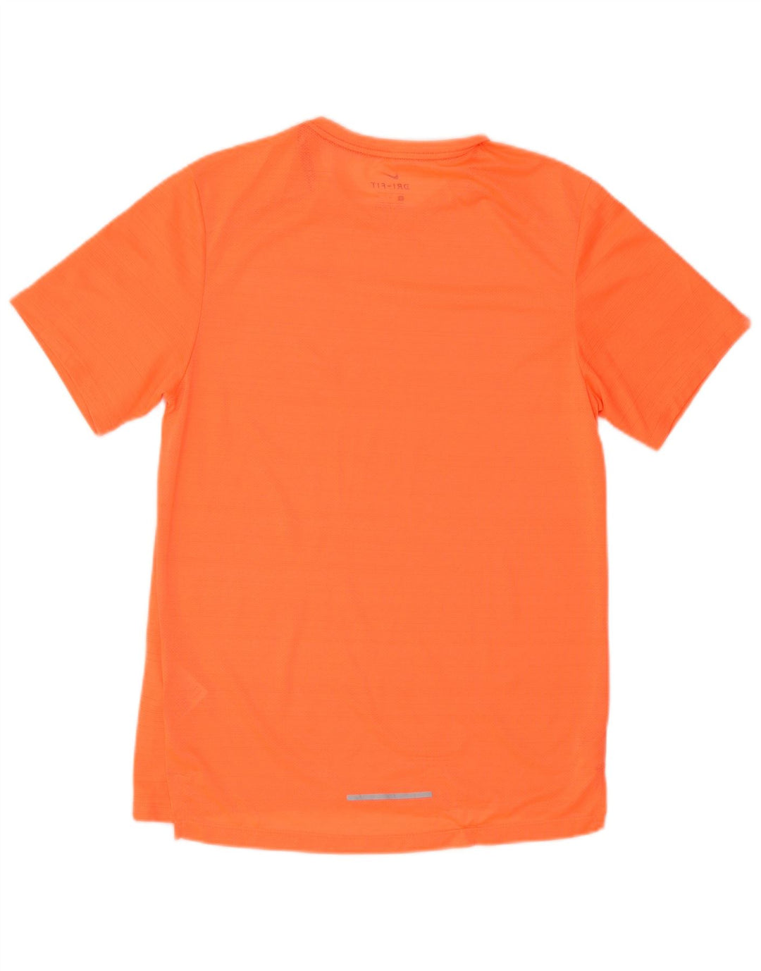 Camiseta Nike Dri Fit para hombre Top Small Naranja Poliéster