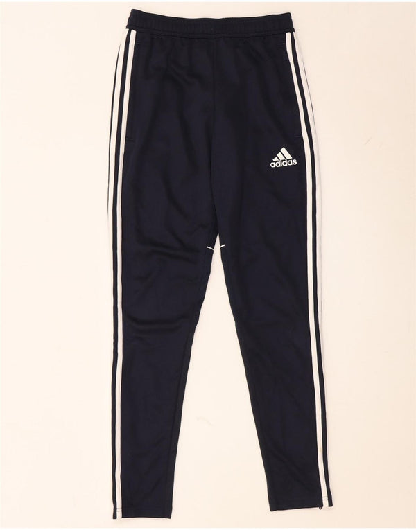 Adidas Pantalones de chándal para mujer UK 4 XS Azul marino Poliéster