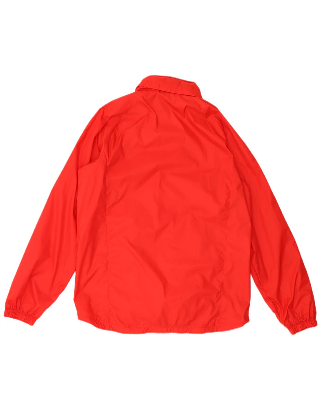 Nike - Chaqueta impermeable con capucha para hombre, nailon rojo, talla 40, talla grande