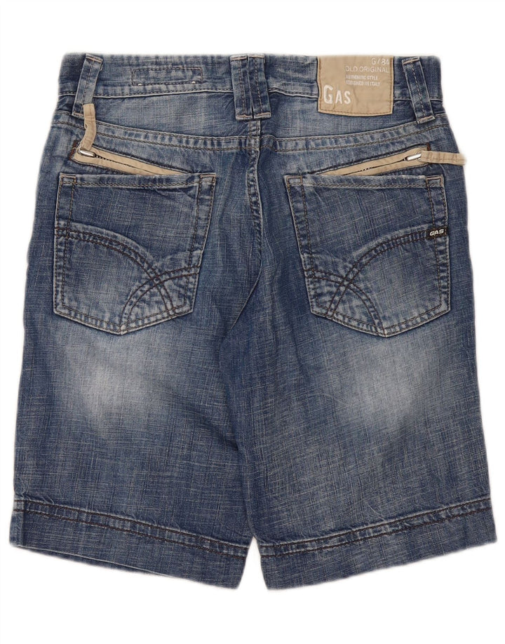 Shorts vaqueros para hombre Gas W29 Small Blue Cotton