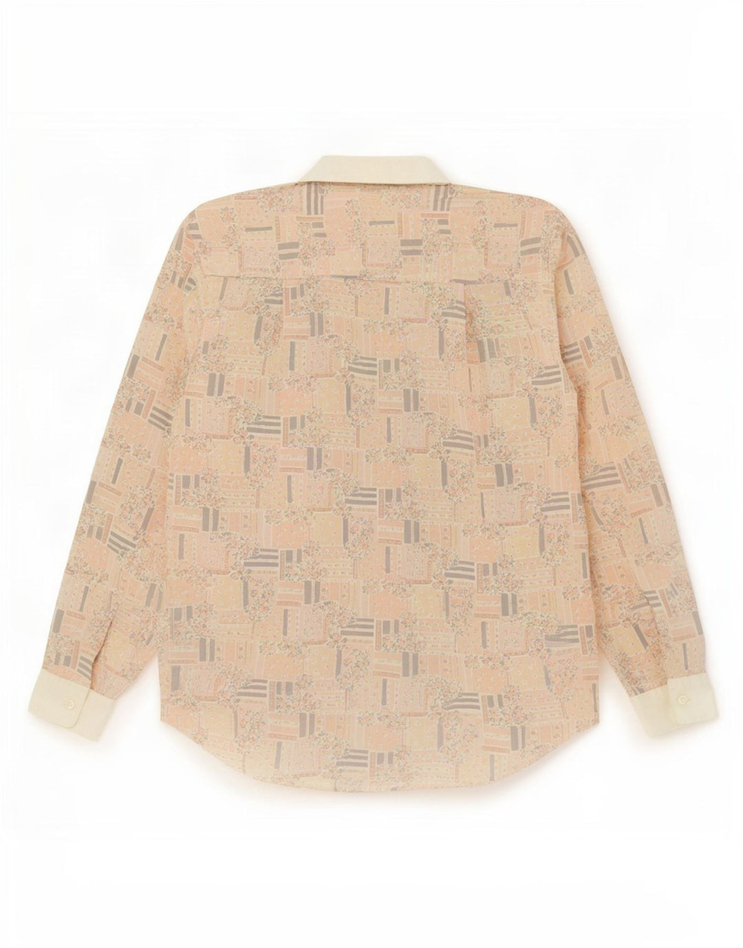 HANAITI Camisa Mujer UK 40 Mediana Multicolor Patchwork Poliéster