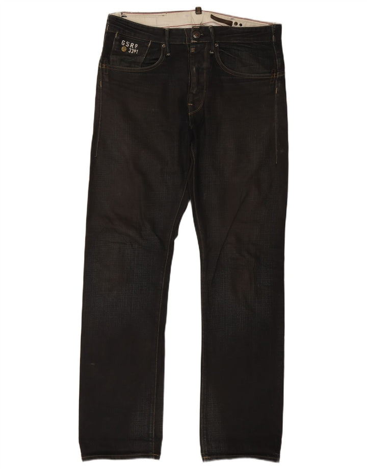 Vaqueros ajustados para hombre G-Star W33 L33 Negro