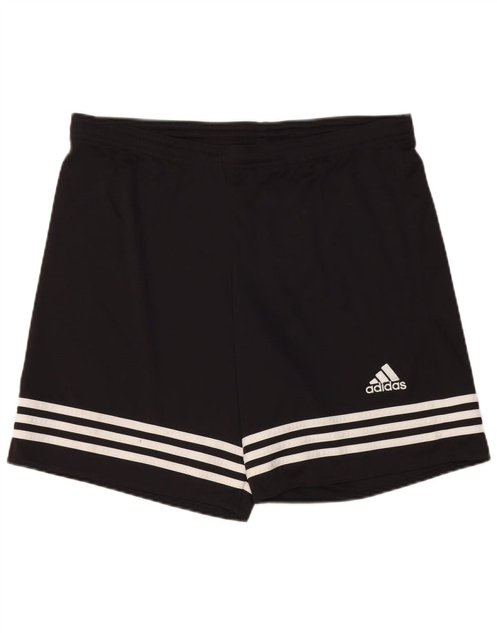 Adidas Mens Climalite Sport Shorts Medio Negro Poliéster