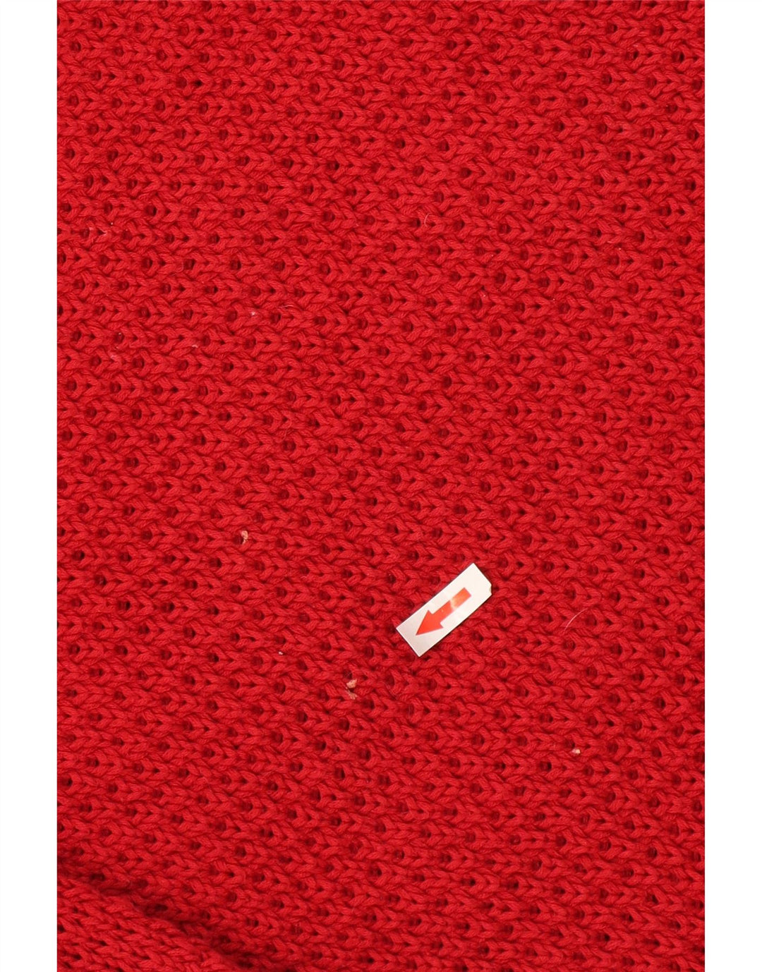 Marks & Spencer Jersey extragrande con cuello barco para mujer, talla 40, color rojo