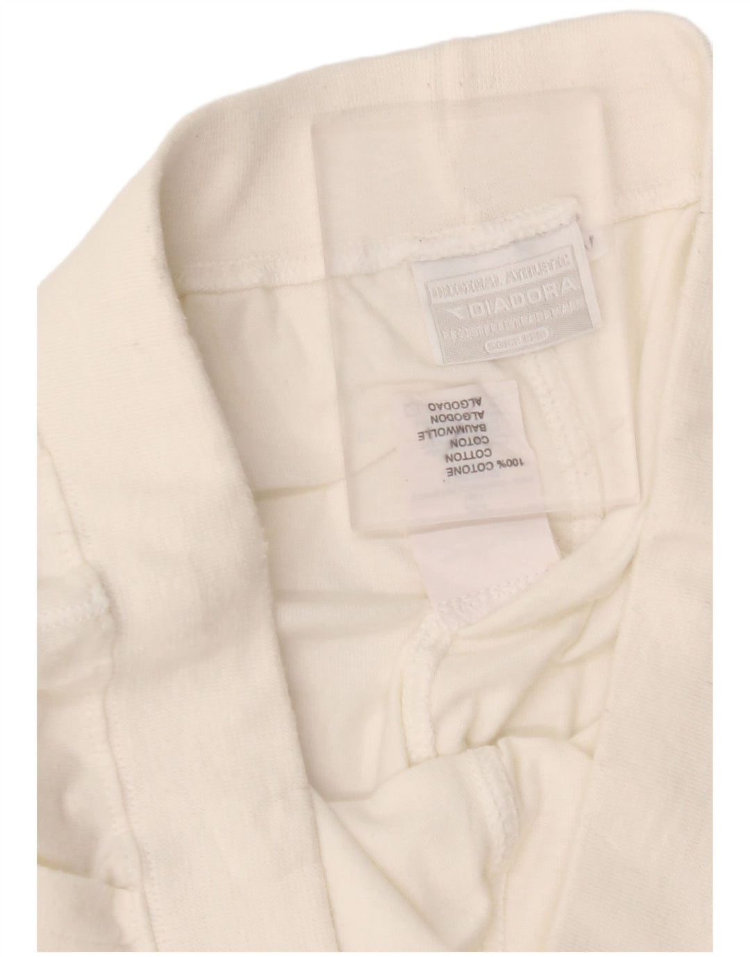 DIADORA Pantalones Capri de Pierna Ancha para Mujer UK 40 Medium White