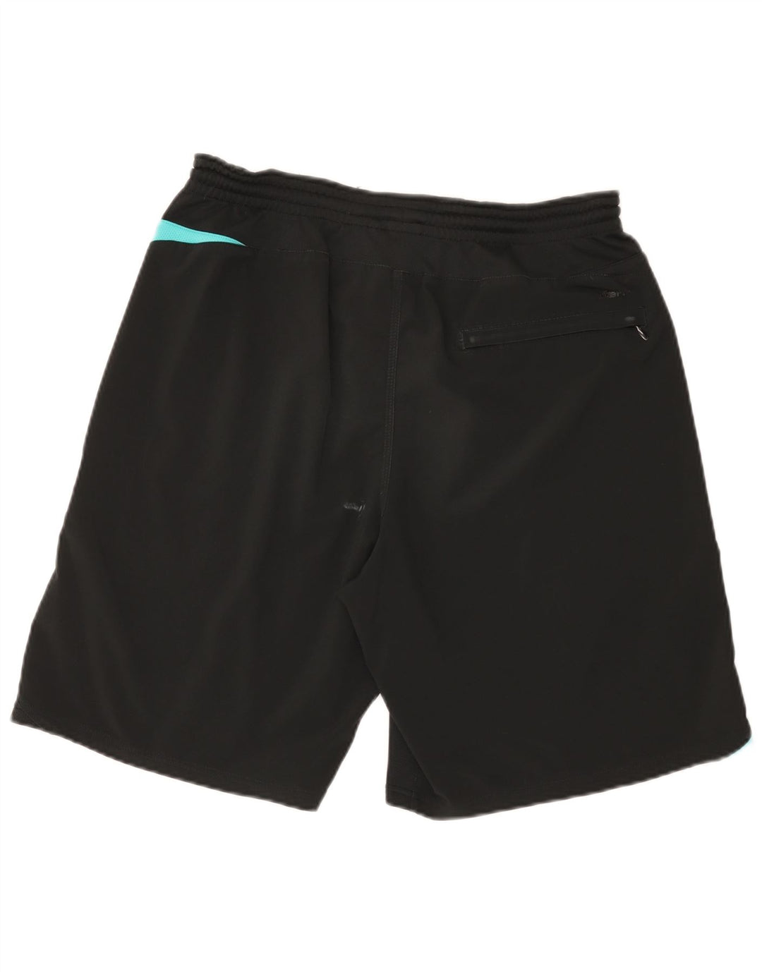 Nike - Pantalones cortos deportivos para hombre (talla grande), color negro, poliéster