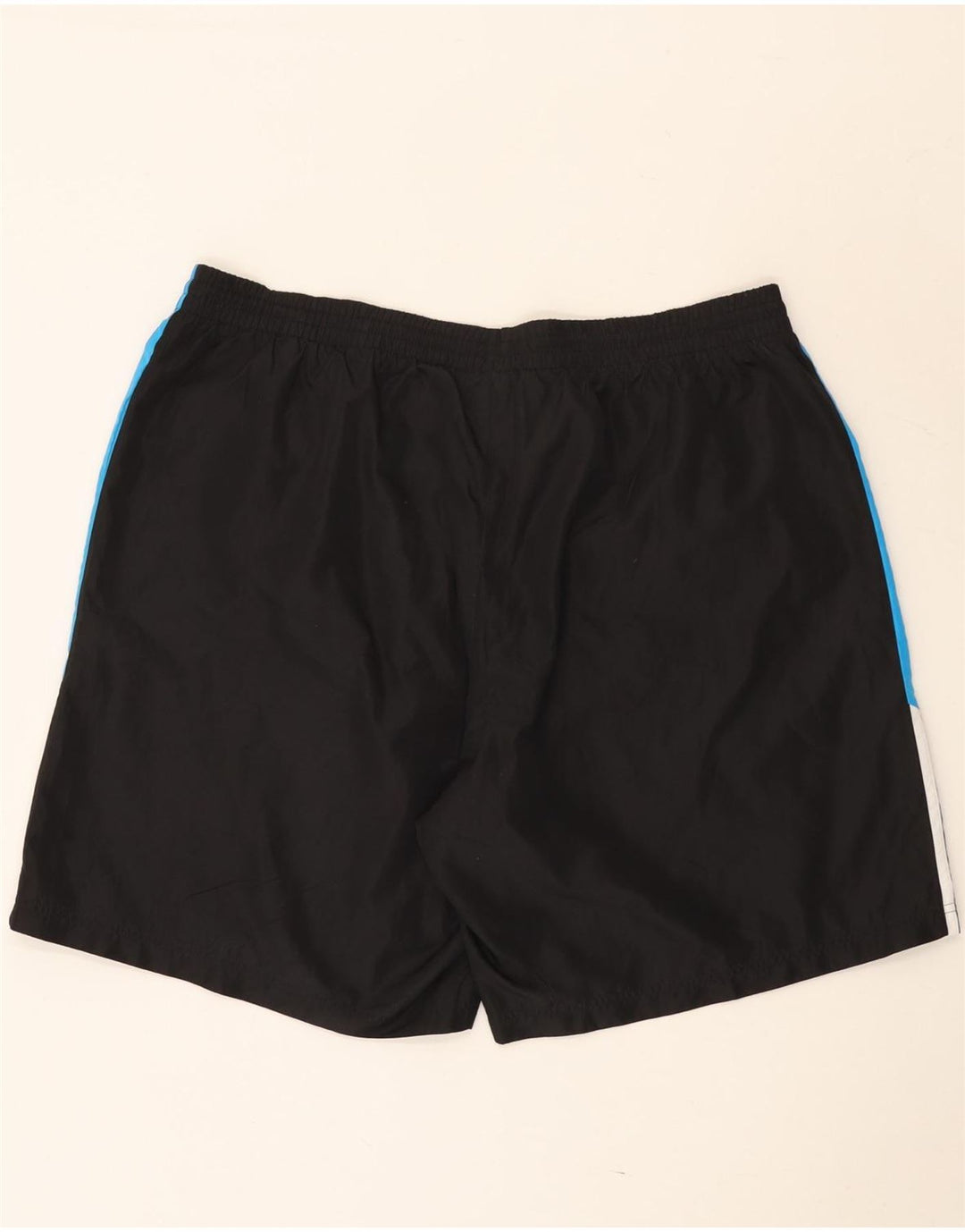 Adidas Pantalones cortos deportivos para hombre 2XL Negro Colorblock Poliéster