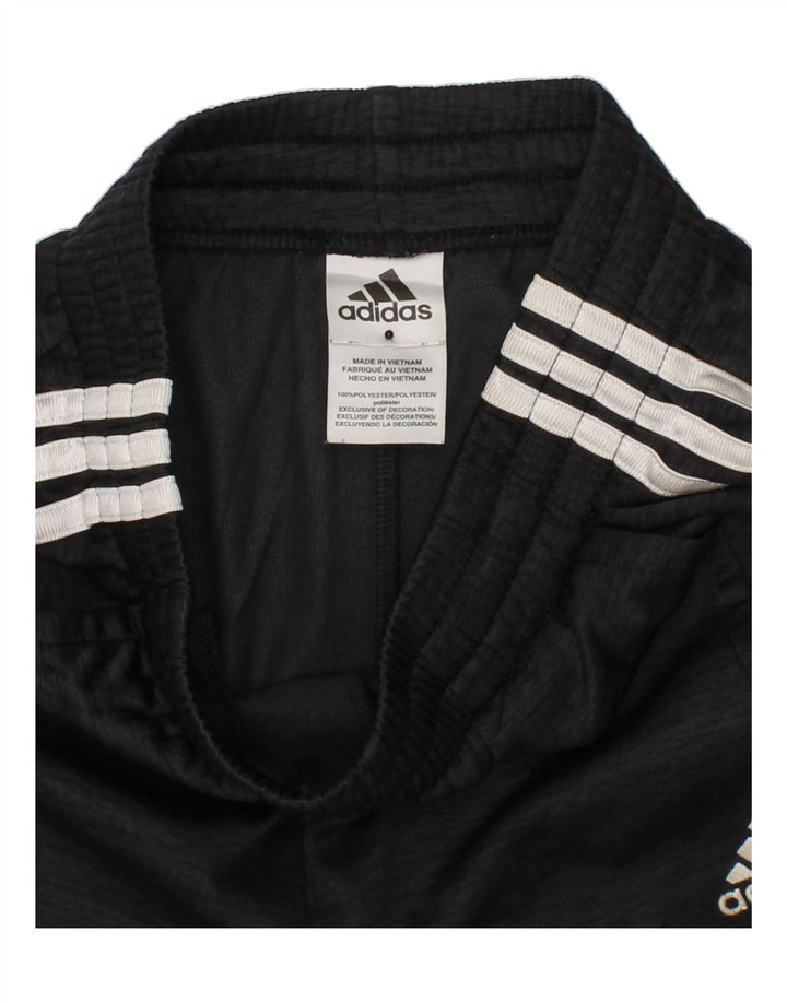 ADIDAS Boys Bermuda Sport Shorts 10-11 Years Grey Polyester Vintage Adidas and Second-Hand Adidas from Messina Hembry 