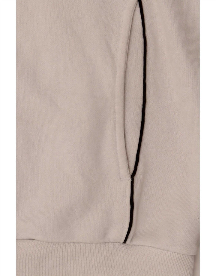 Champion Chaqueta Superior De Chándal De Algodón Blanco Medio Con Bloques De Color