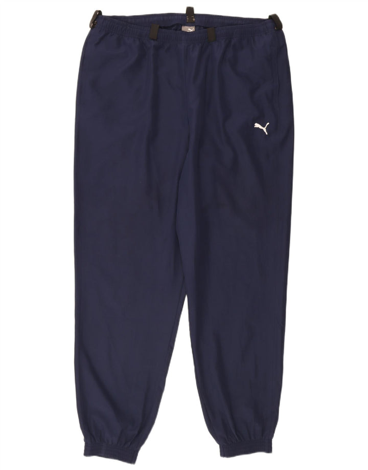 Puma Pantalones de chándal para hombre Joggers 2XL Azul marino Poliéster