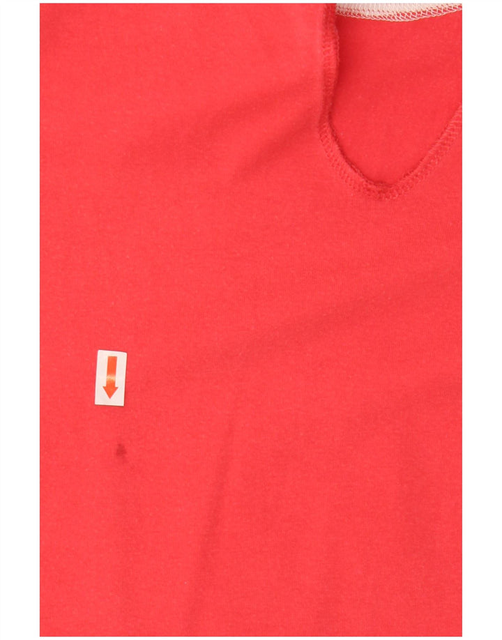 PUMA Camiseta de manga larga para mujer UK 12 Medium Red