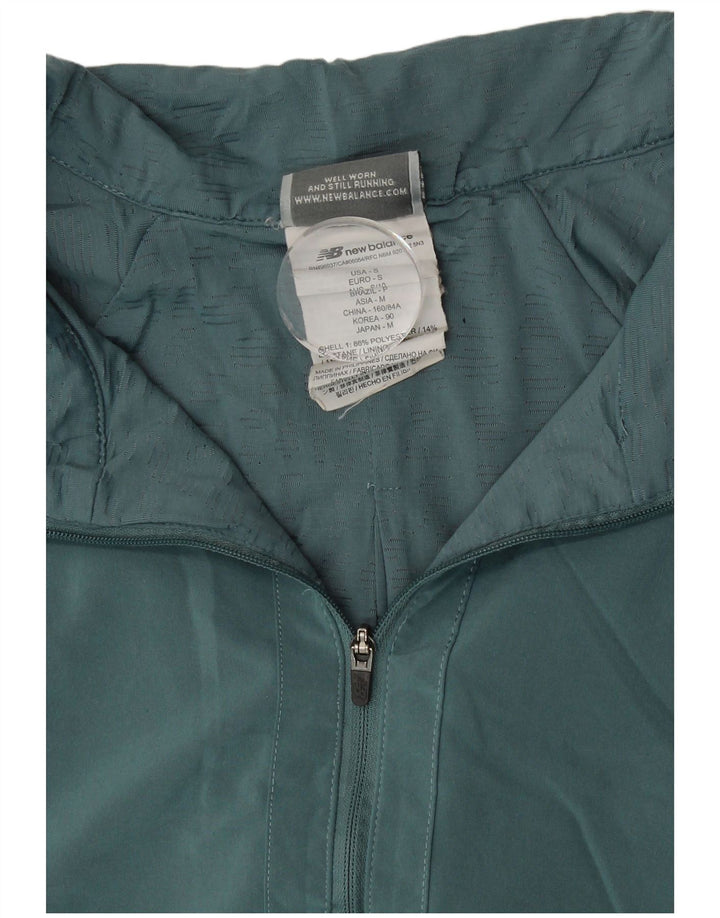 New Balance Chaqueta bomber extragrande para mujer UK 10 Small Green Poliéster
