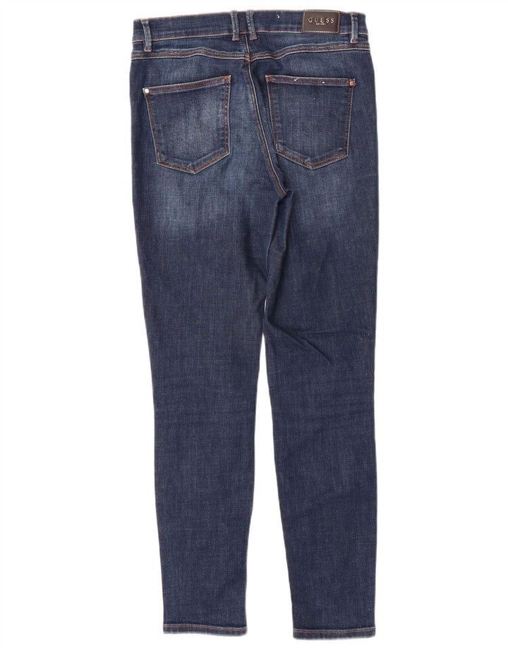 GUESS Womens Skinny Jeans W29 L28 Navy Blue