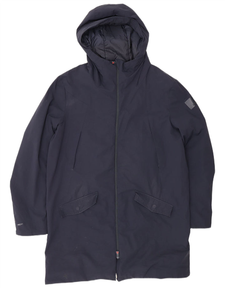 Parka con capucha para hombre Museum IT 54 2XL Nylon azul marino