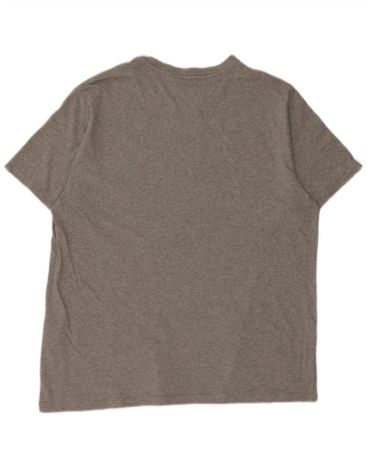 Levi's Camiseta con gráfico estándar para hombre, talla grande, de algodón moteado en gris