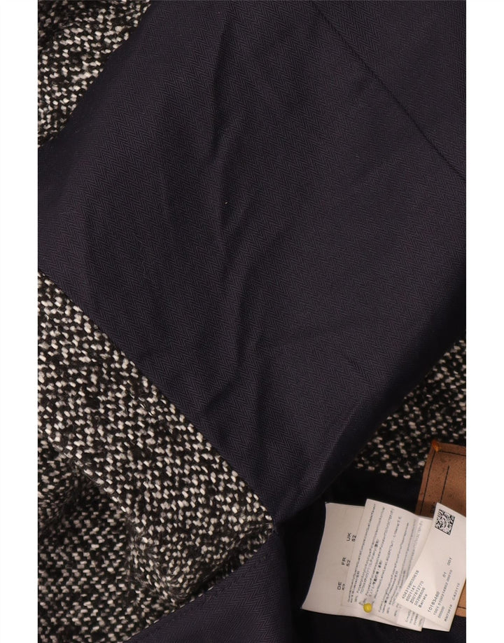 Abrigo Hugo Boss para hombre ES 52 XL Poliacrílico moteado gris