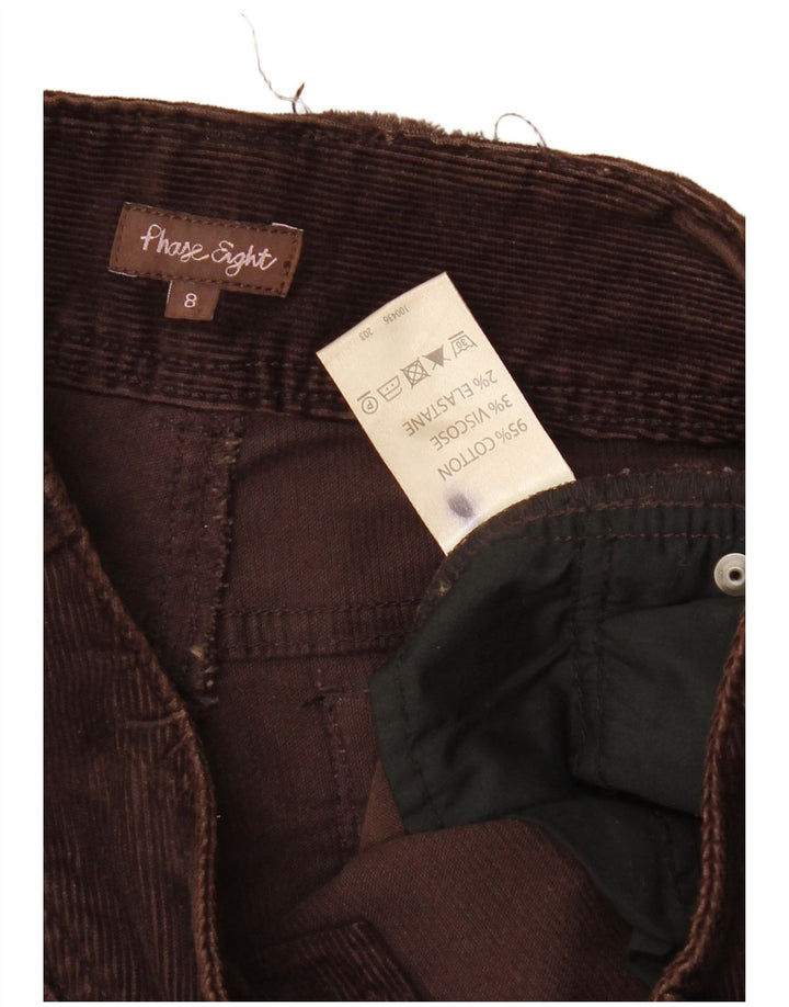 Phase Eight Pantalones de pana con corte de bota para mujer UK 8 Small W30 L30 Marrón
