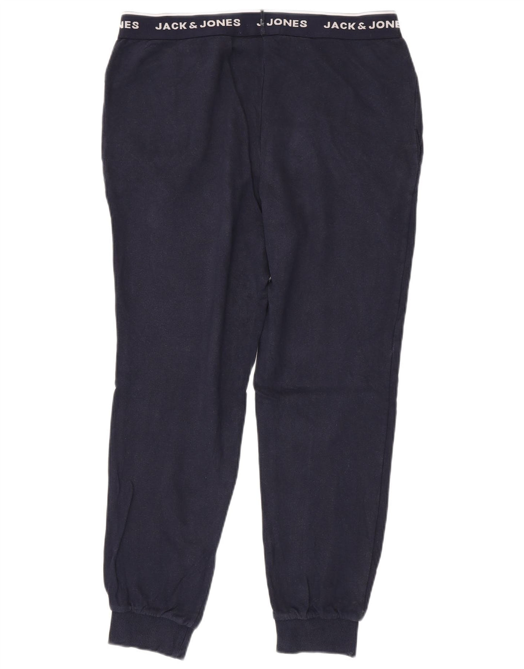 JACK & JONES Hombre Pantalones de chándal con estampado gráfico Joggers Medium Navy Blue