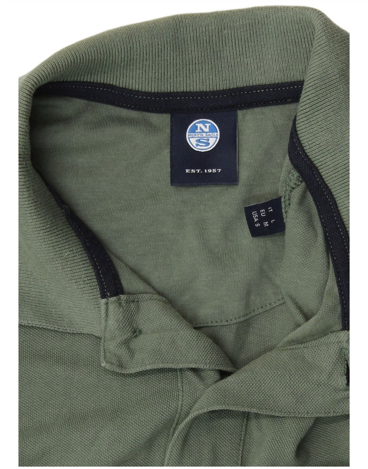Polo North Sails Hombre Algodón Verde Medio