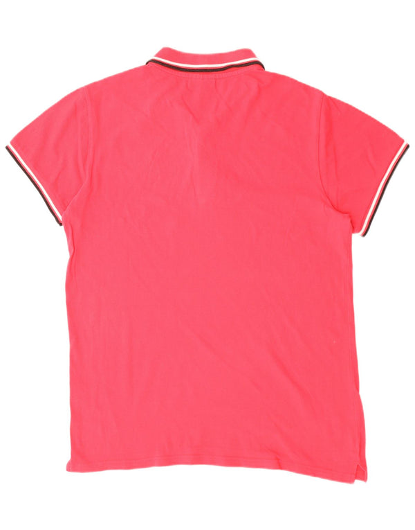 Kappa Polo Hombre XL Algodón Rosa