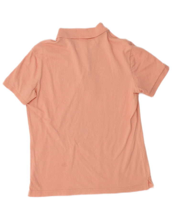 Polo Lacoste para mujer UK 12 Algodón rosa medio