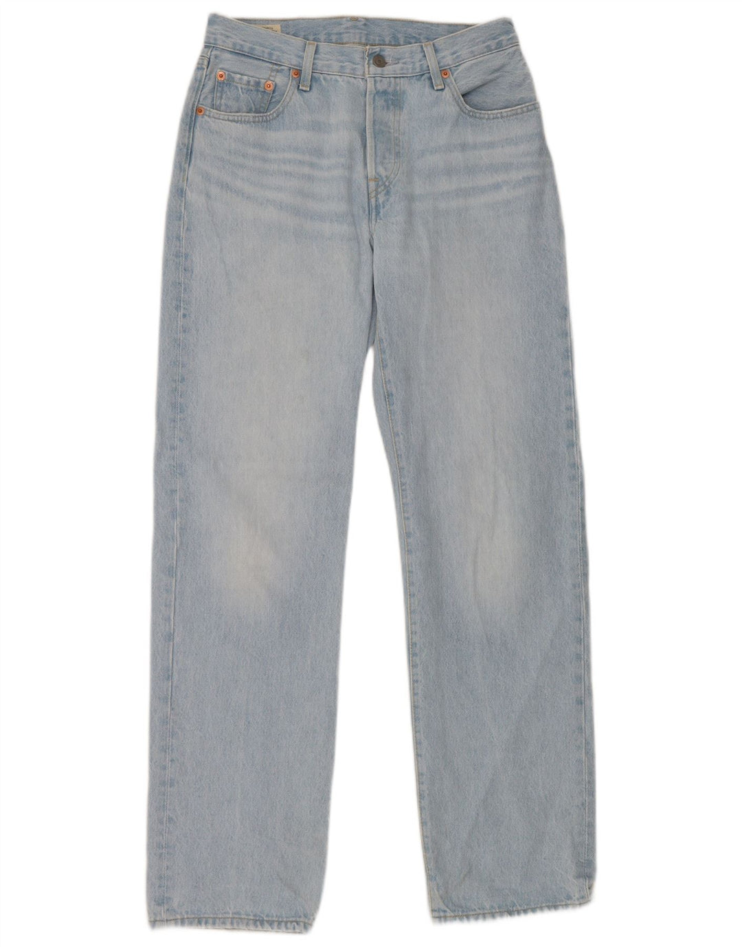 Vaqueros Levi's Mujer 501 Rectos W25 L32 Algodón Azul