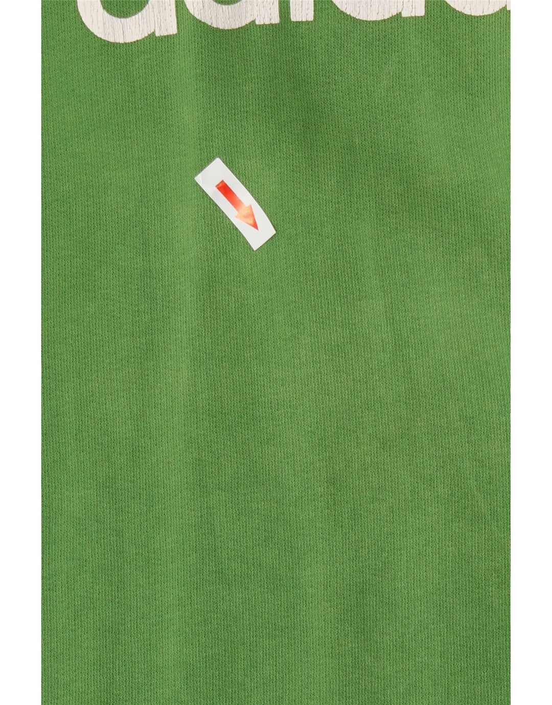 Adidas Boys Graphic Top Manga Larga 15-16 Años Verde Algodón