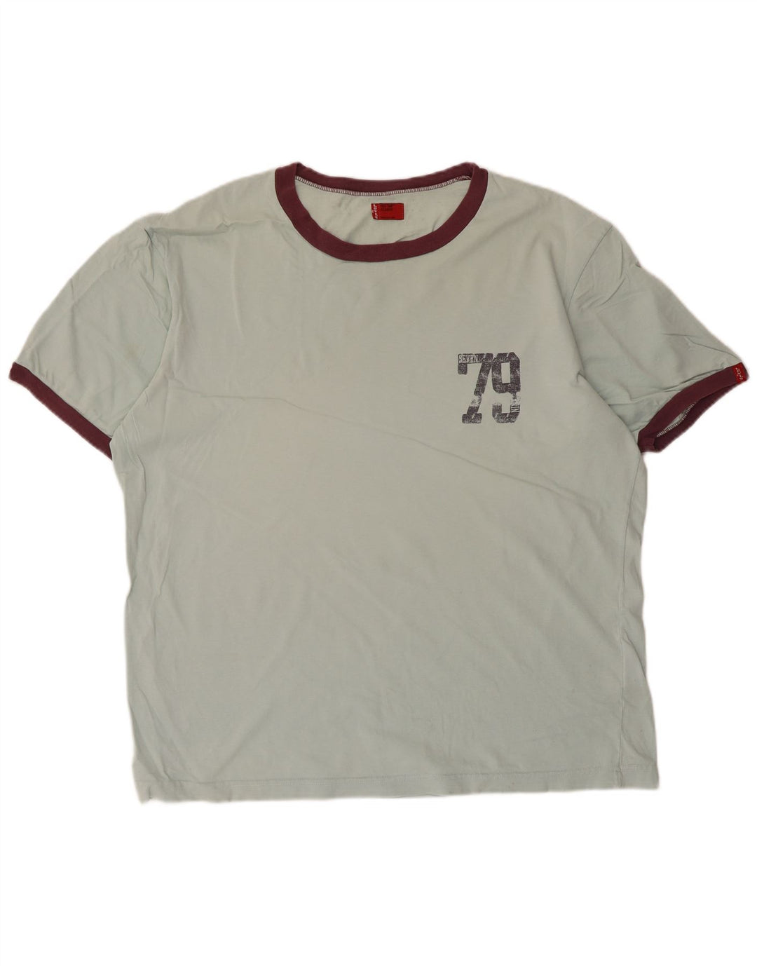 Levi's Hombre Camiseta Gráfica Top XL Algodón Azul