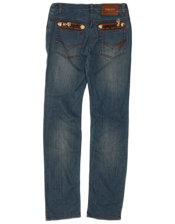 Vaqueros Piero Guidi Mujer Slim W28 L31 Algodón Azul