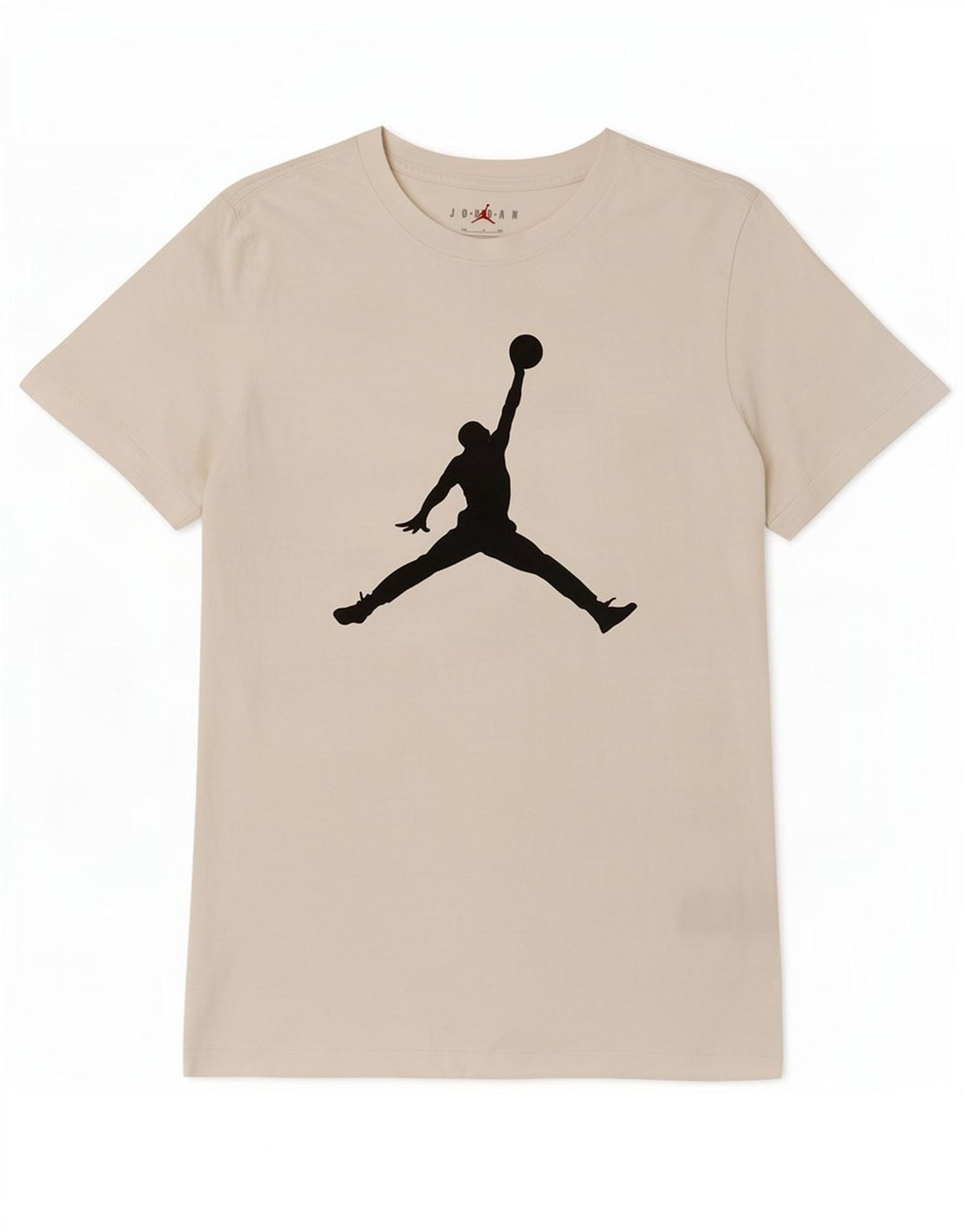 Jordan - Camiseta con gráfico regular para hombre, talla pequeña, algodón blanco