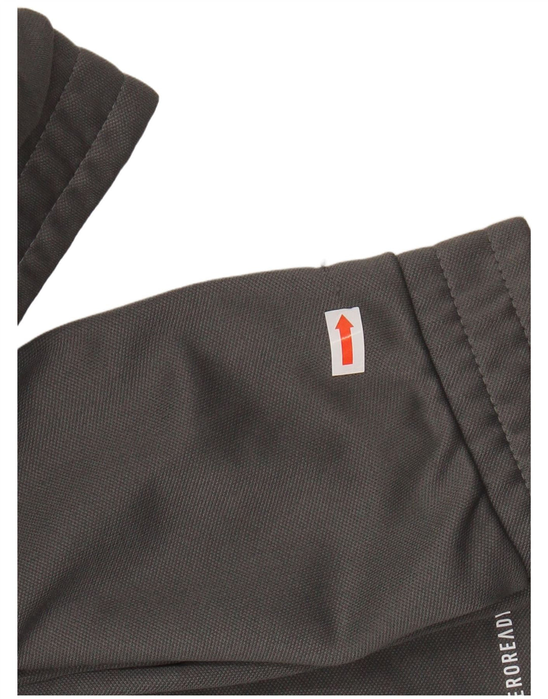 ADIDAS Mujer Aeroready Zip Neck Chándal Top UK 20/22 XL Gris