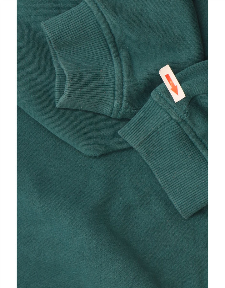 Ellesse Sudadera gráfica para mujer Jumper UK 12 Algodón verde medio