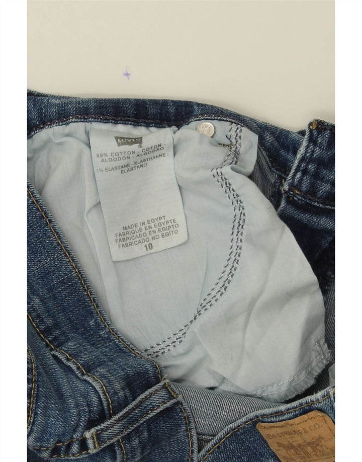 LEVI'S Womens Denim Shorts US 10 Large W32 Blue Cotton Vintage Levi's and Second-Hand Levi's from Messina Hembry 
