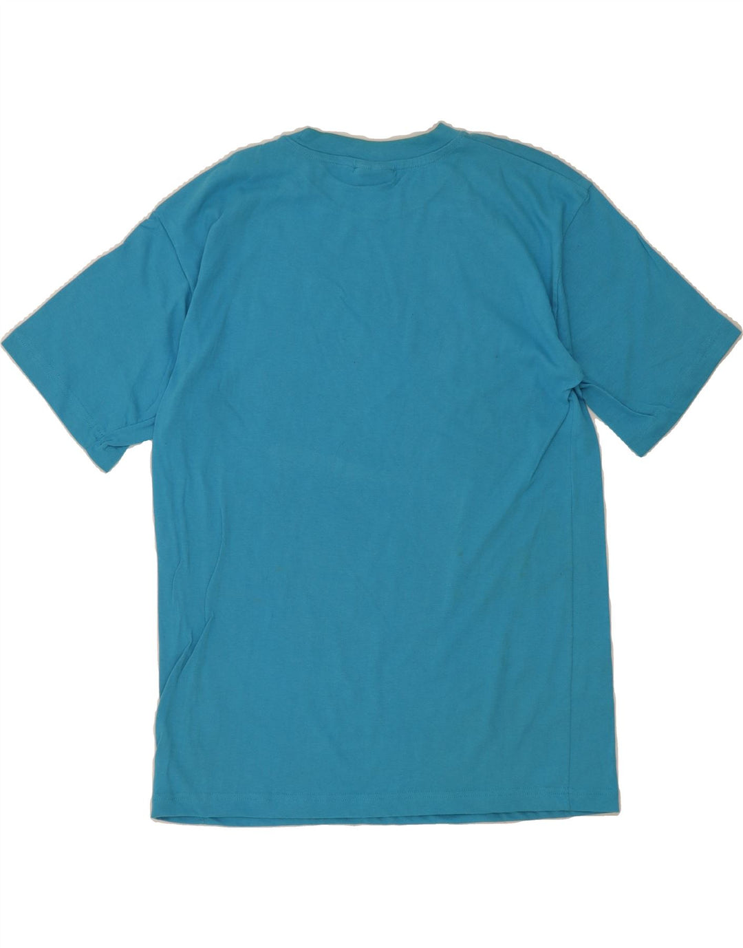 ASICS Mens T-Shirt Top Large Blue Cotton Vintage Asics and Second-Hand Asics from Messina Hembry 