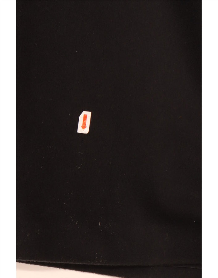 Bugatti Abrigo para hombre UK 38 Mediano Lana Negra