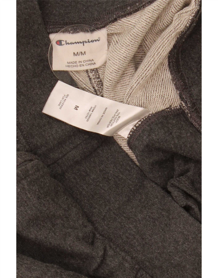 Champion Pantalones cortos deportivos para hombre de algodón gris medio