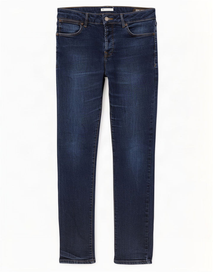 Vaqueros ajustados para hombre Topman W32 L32 Algodón azul marino