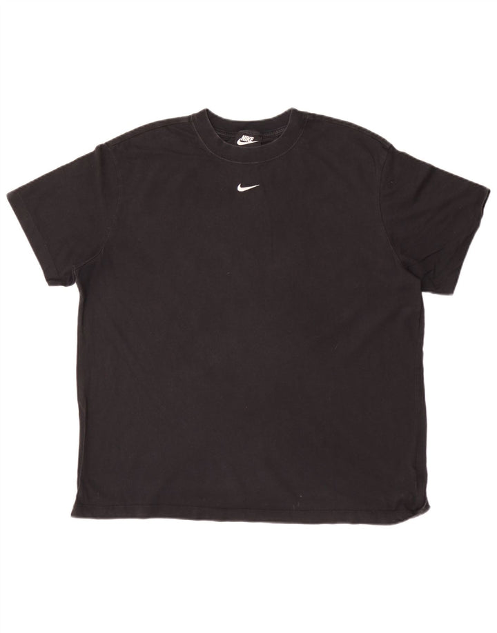 Camiseta NIKE Hombre Top Medium Negro Algodón