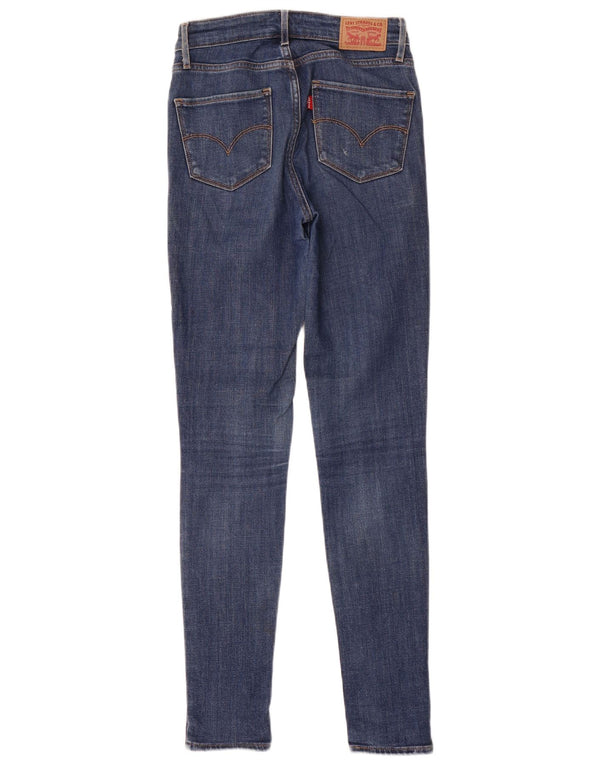 Levi's Vaqueros pitillo de talle alto 721 para mujer W25 L31 Algodón azul