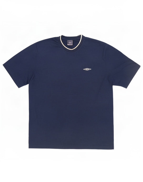 Umbro Camiseta Hombre Top 2XL Azul Marino Poliéster