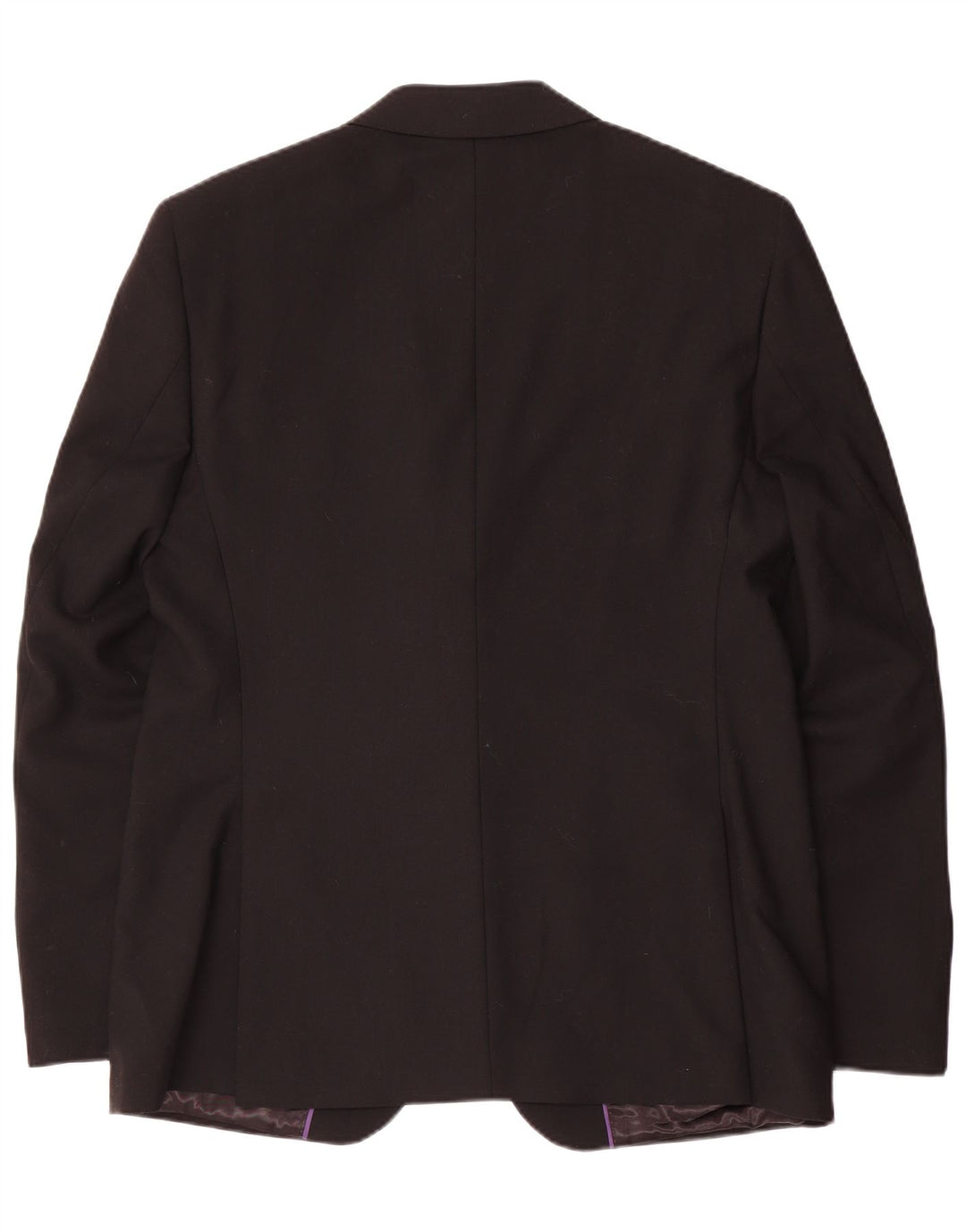 Marks & Spencer Chaqueta tipo blazer con 2 botones y ajuste a medida para hombre, talla 42, color negro
