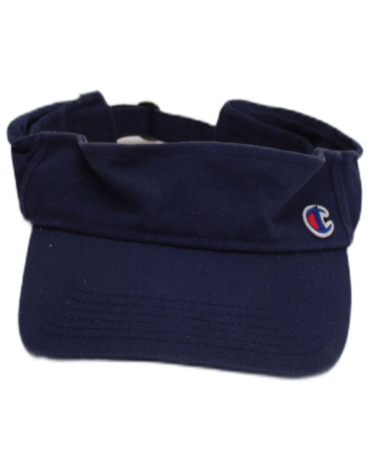 Champion - Gorra con visera para mujer, talla única, algodón azul marino